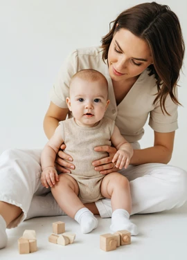 Bébé et maman