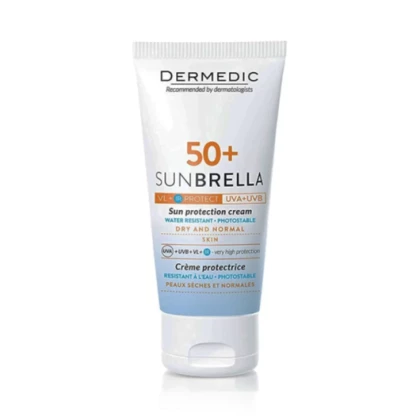 DERMEDIC SUNBRELLA ECRAN SPF50+ PEAUX NORMALES A SECHES 40ML