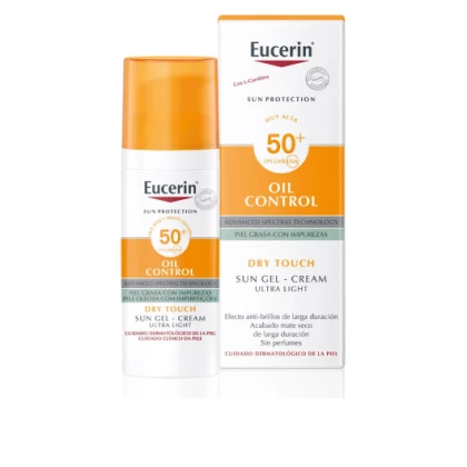EUCERIN OIL CONTROL GEL CREME SPF50+ 50ML