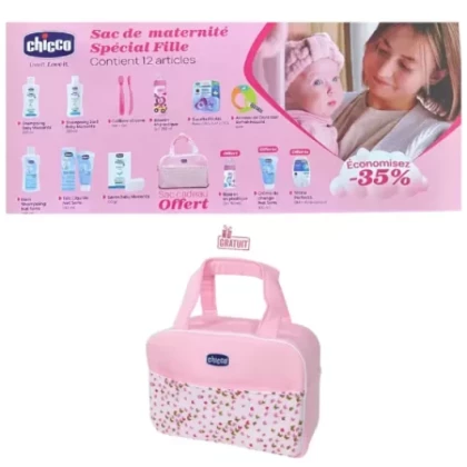 CHICCO SAC DE MATERNITE FILLE 13ARTICLE