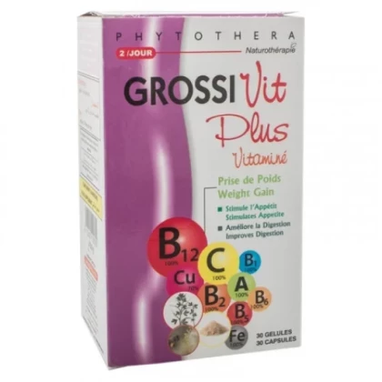 PHYTOTHERA GROSSIVIT PLUS VITAMINE BT45 GELULE