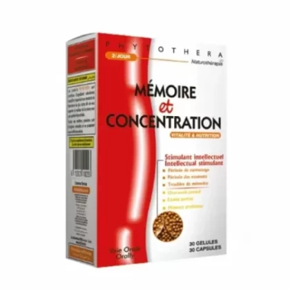PHYTOTHERA MEMOIR ET CONCENTRATION 30ELULES