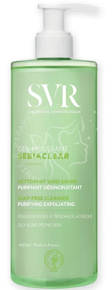 SVR SEBIACLEAR GEL MOUSSANT 400ML