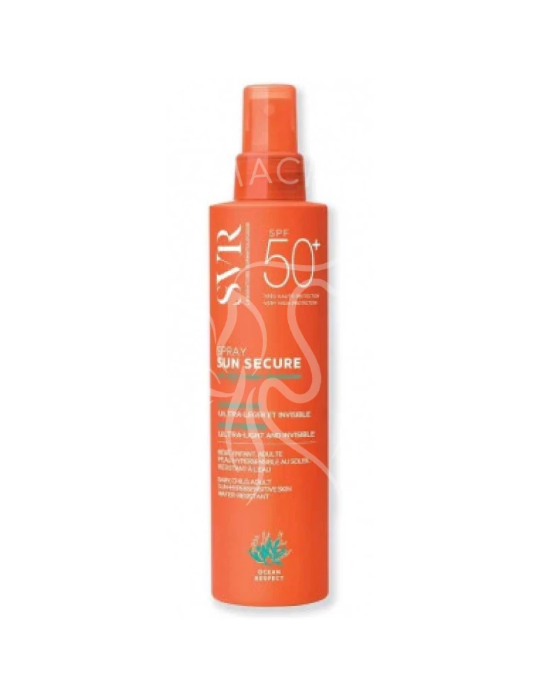 SVR SUN SECURE SPRAY SPF50+ 200ML ( LAIT )
