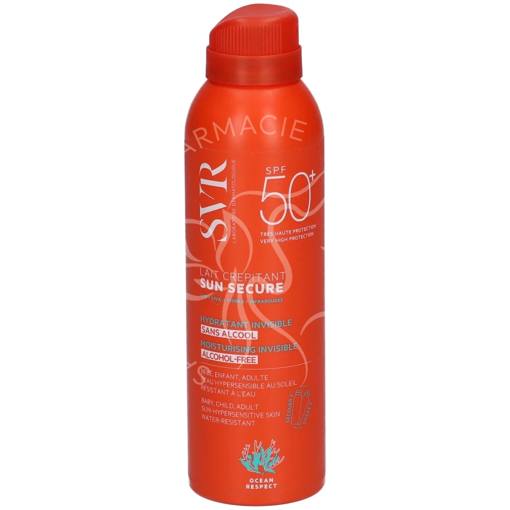 SVR SUN SECURE LAIT CREPITANT SPF50+ 200ML