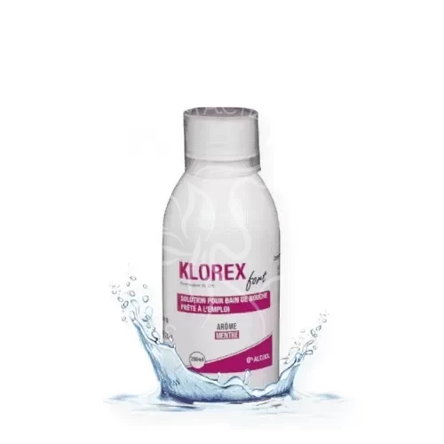 KLOREX FORT BAIN DE BOUCHE 250ML