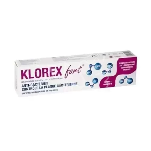 KLOREX FORT DENTIFRICE PATE 75G
