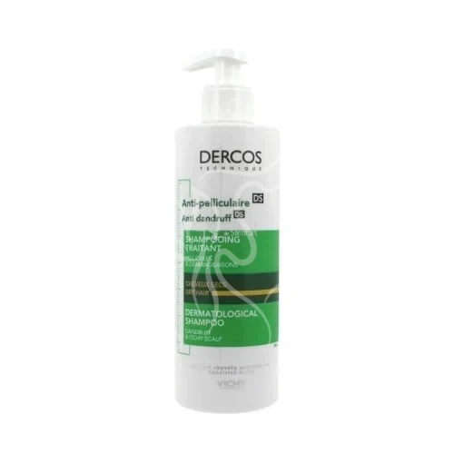 VICHY DERCOS SHAMP ANTI PELLICULAIRE 390ML SEC