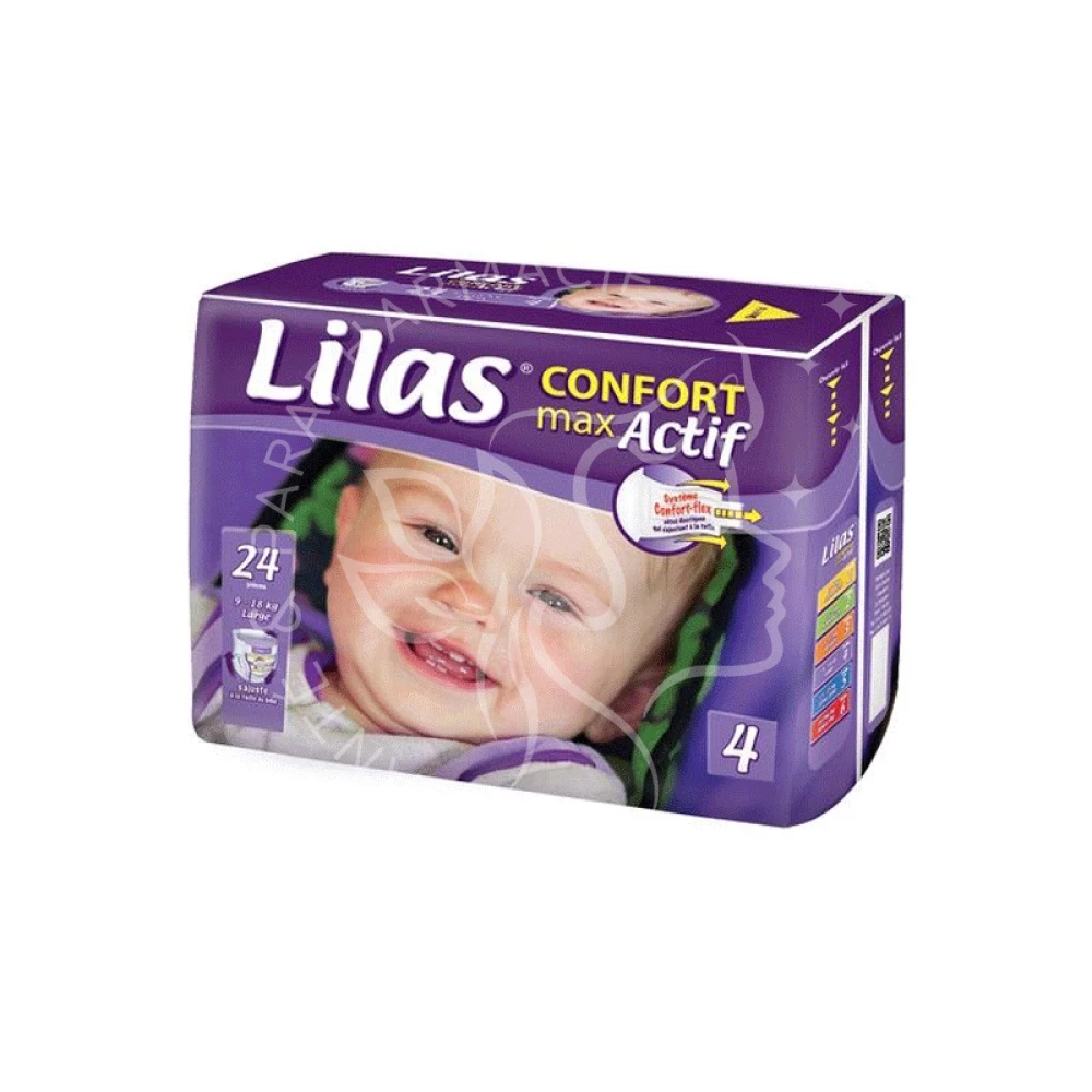 LILAS COUCHE BB  TAILLE 4  ( 9/18 )