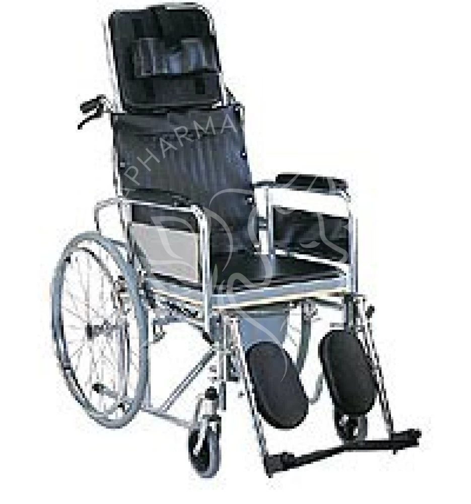 CHAISE ROULANTE GRAND CONFORT AVEC POT