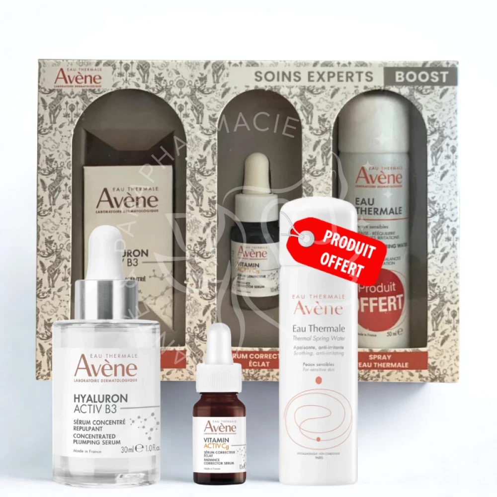AVENE COFFRET SOINS EXPERTS BOOST AVEN087