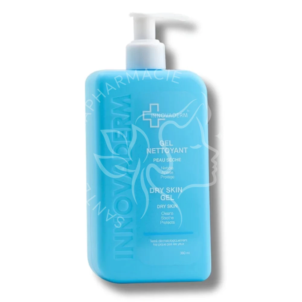 INNOVADERM GEL NETTOYANT PEAUX SECHES 380ML