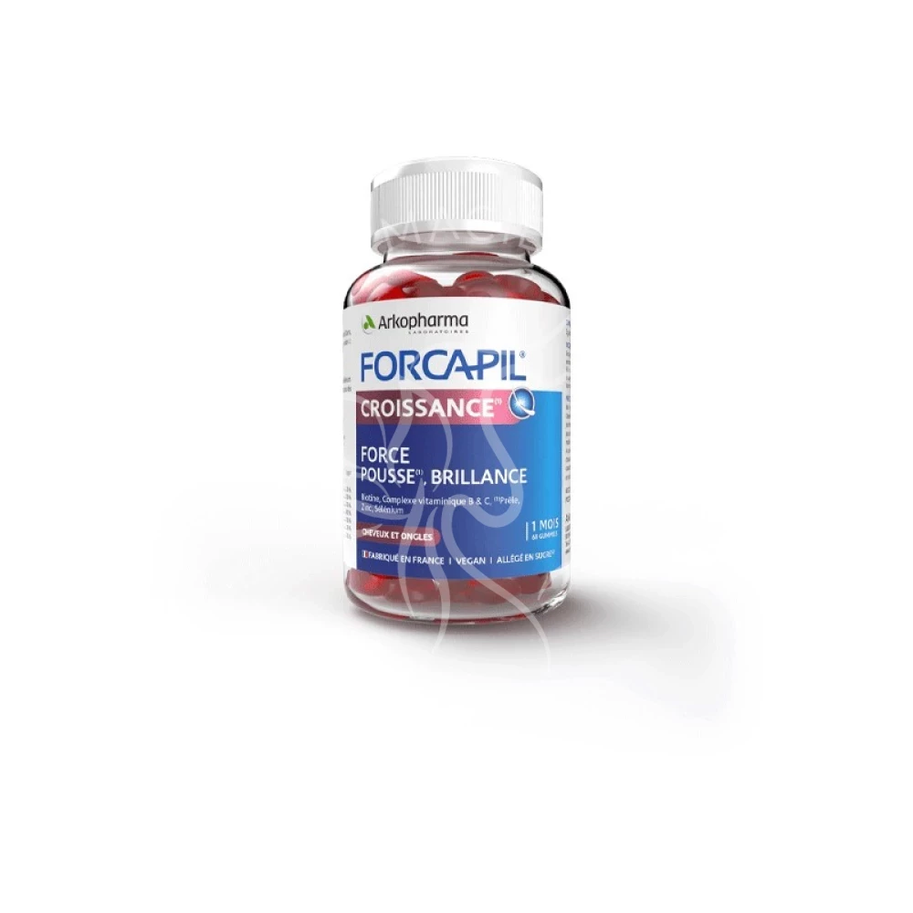 Forcapil غميز شعر وأظافر عبوة 60