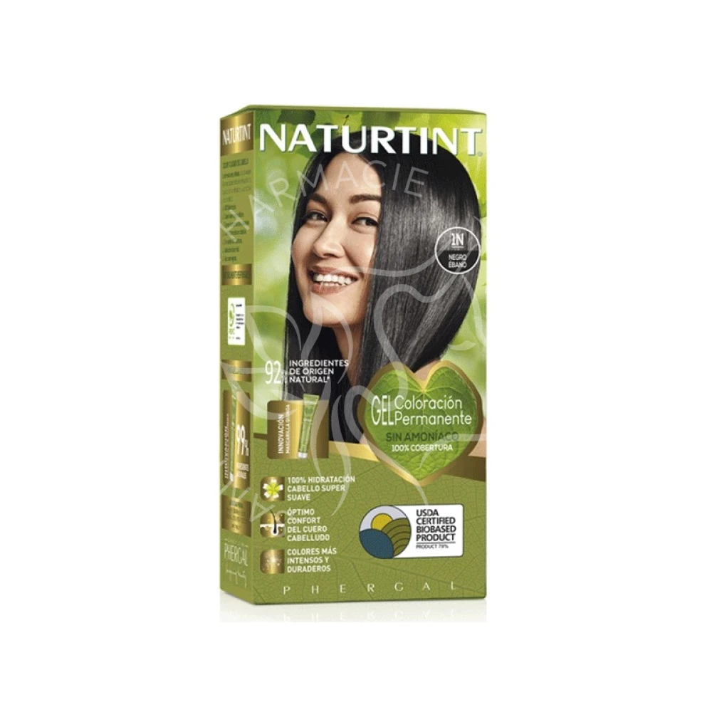 NATURTINT COLORATION 1N NOIR EBENE 170ML