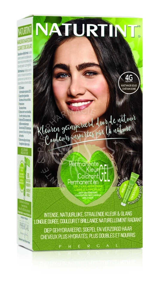 NATURTINT COLORATION 4G CHATAIN DORE  170ML