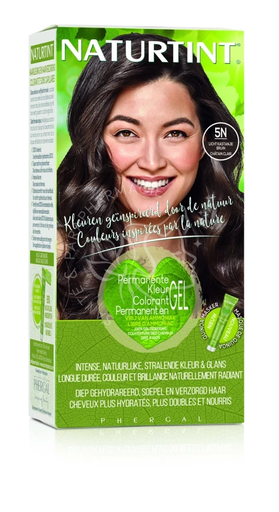 NATURTINT COLORATION 5N CHATAIN FONCE 170ML