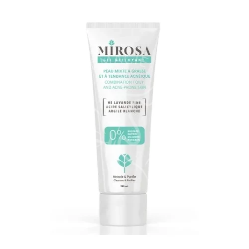 MIROSA GEL NETTOYANT PEAUX MIXTE A GRFASSE 200ML