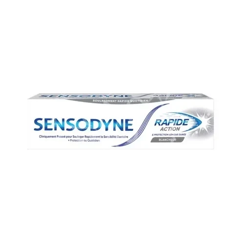 SENSODYNE RAPIDE ACTION BLANCHEUR