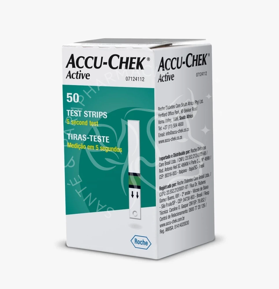 ACCU CHEK ACTIVE BANDLETTE BOITE 50