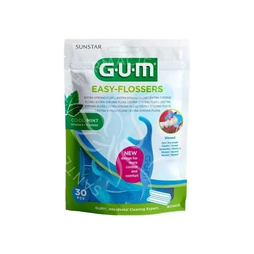 GUM PORTE FIL EASY FLOSSSERS BOITE 30 890