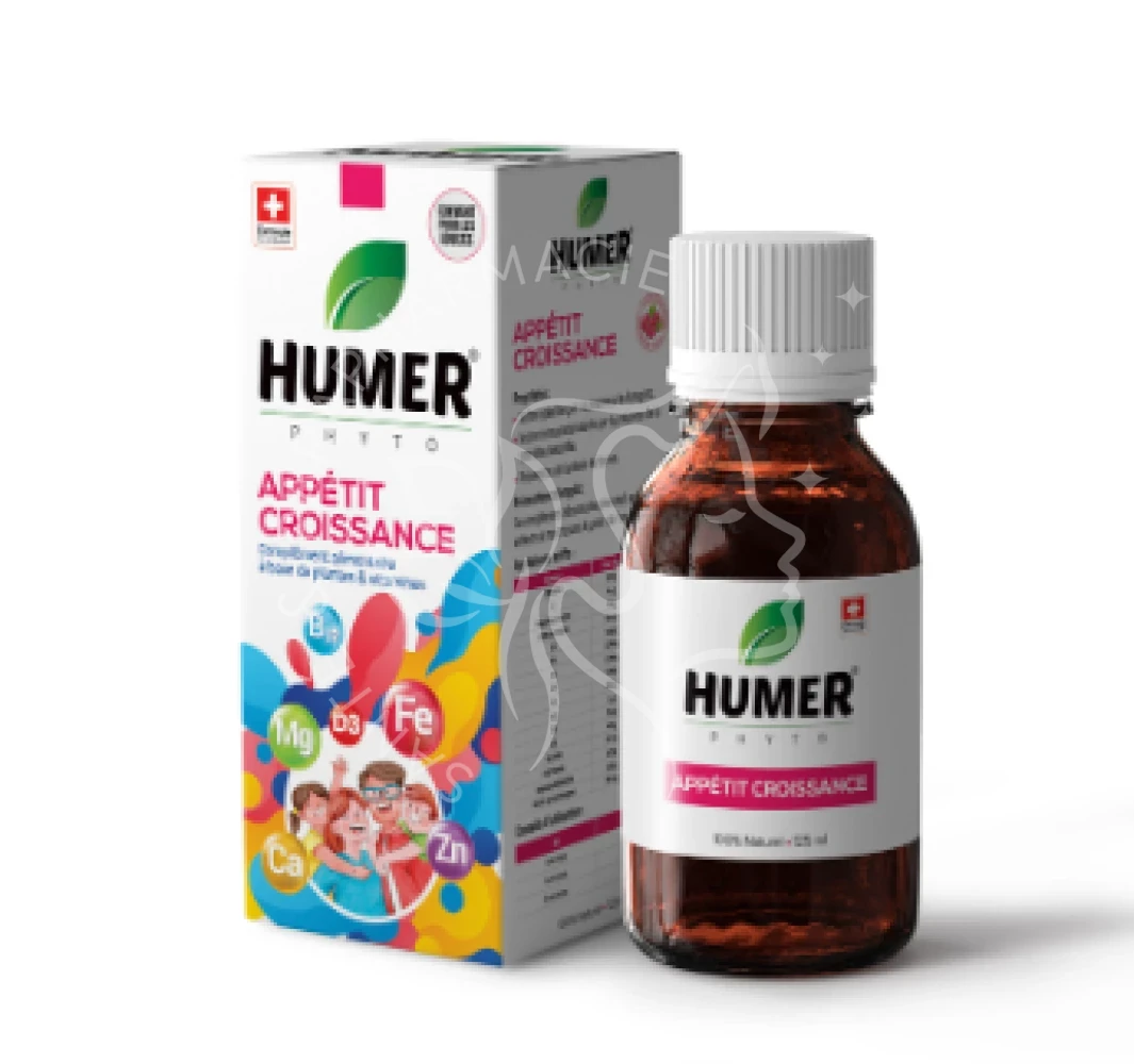 HUMER APPETIT CROISSANCE SIROP 125ML