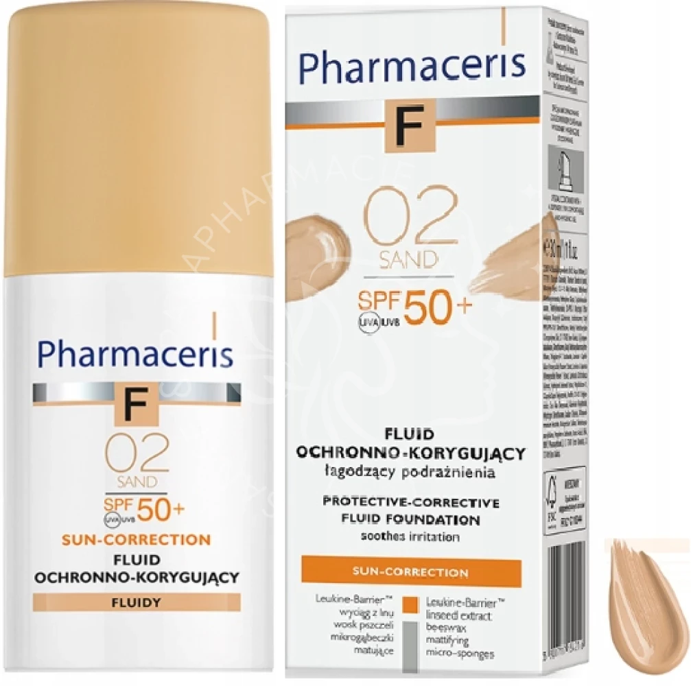 PHARMACERIS FOUND SPF50+SAND02 30ML