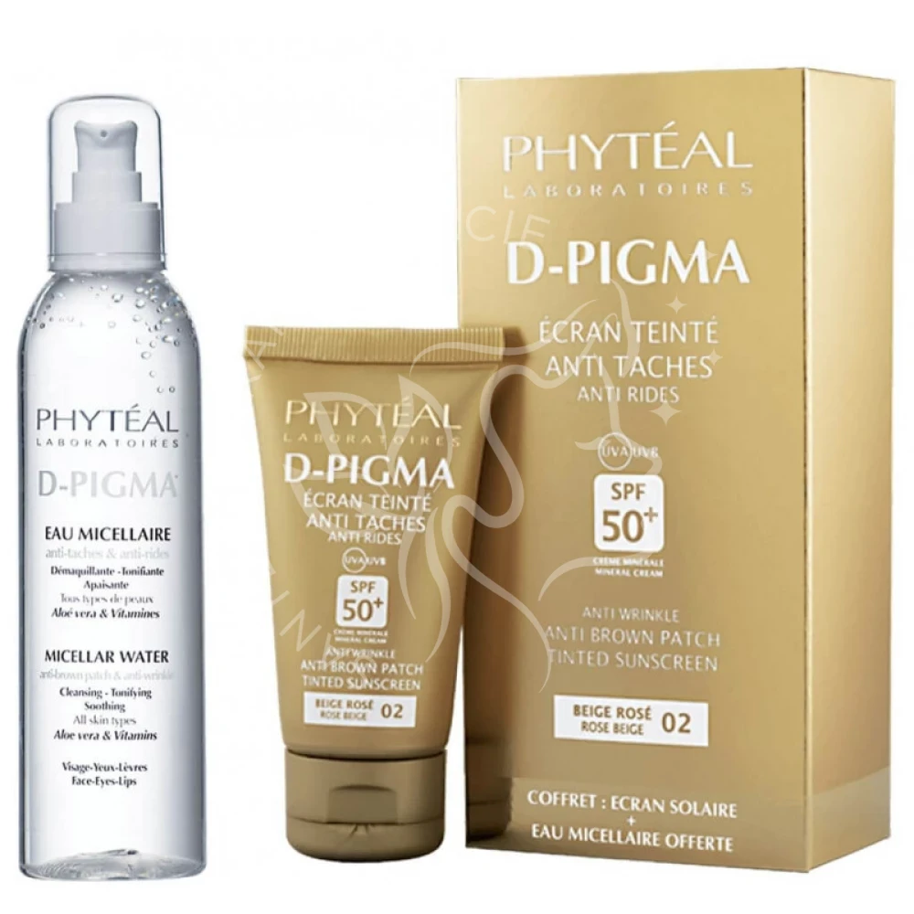 PHYTEAL D-PIGMA BEIGE ROSE 02 SPF50+