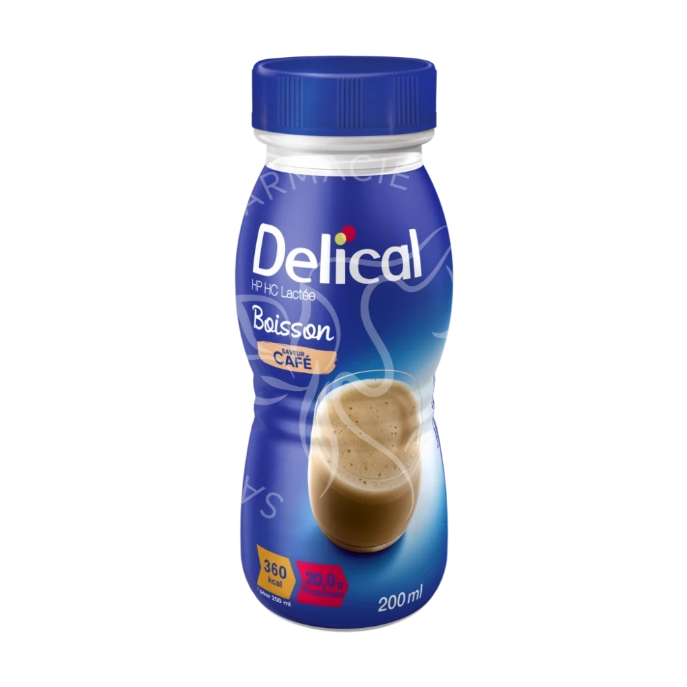 DELICAL BOISSON LACTEE CAFE 200ML