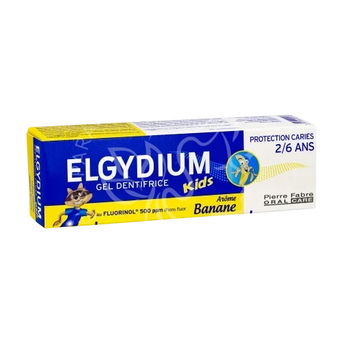 ELGYDIUM DENTIFRICE KIDS BANANE 50ML
