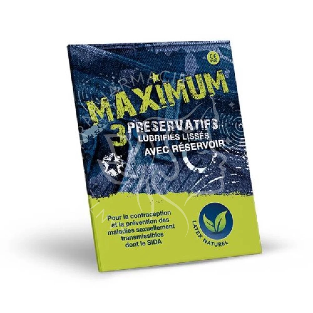 MAXIMUM PRESERVATIFS VERT BT3