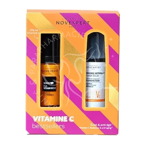 NOVEXPERT COFFRET VIT C + MOUSSE CARTON