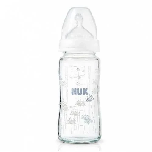 NUK BIBERON FC EN VERRE 0-6m 240ML