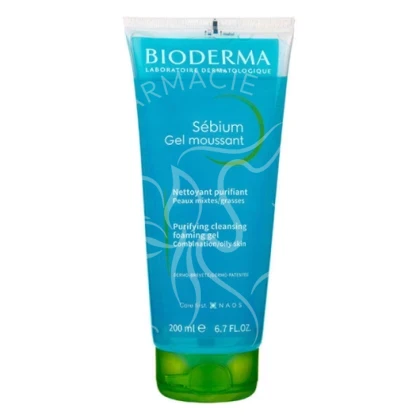 BIODERMA SEBIUM GEL MOUSSANT TUBE 200ML