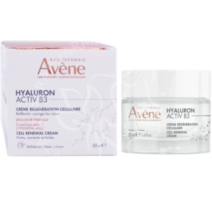 AVENE HYALURON ACTIV B3 CREME DE JOUR POT 50ML