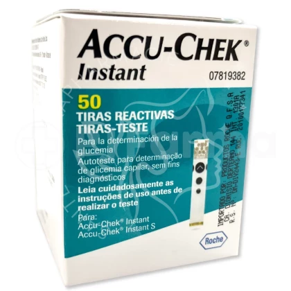 ACCU CHEK INSTANT BANDELETTES BOITE 50