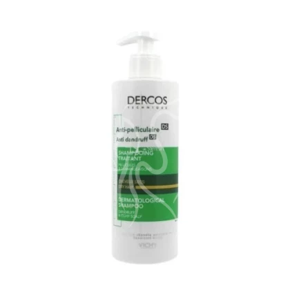 VICHY DERCOS SHAMP ANTI PELLICULAIRE 390ML SEC