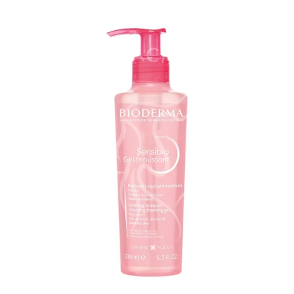 BIODERMA SENSIBIO GEL MOUSSANT POMPE 200ML