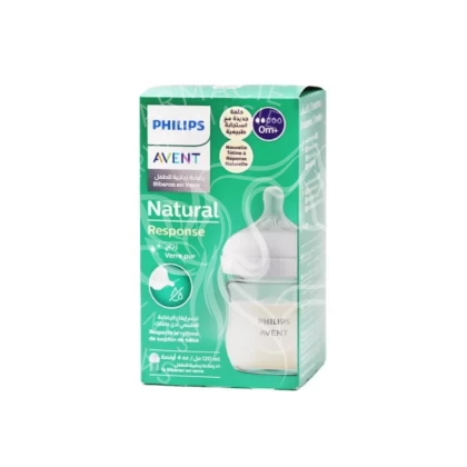 AVENT BIB NATURAL EN VERRE 120ML 051/17