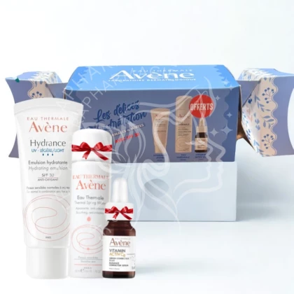 AVENE COFFRET DELICE HYDRATION HYDRANCE LEGERE SPF30 50ML+EAU THERMALE SPRAY 50ML (OFFERT)+SERUM ACTIV Cg 10ML (OFFERT)
