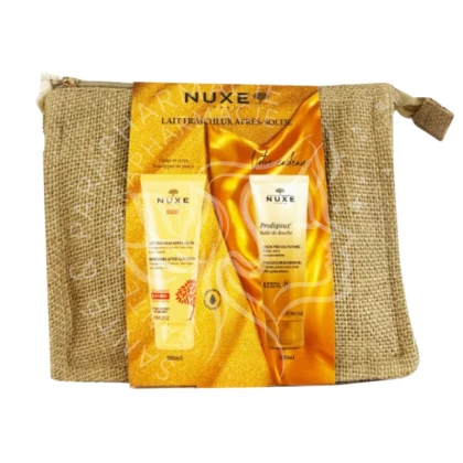 NUXE TROUSSE SUN LAIT FRAICHEUR APRES SOLEIL+PRODIGIEUX HUILE DE DOUCHE 200ML (OFFERT) REF NUXE0041
