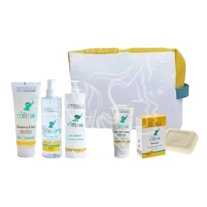 Calino طقم 4 منتجات + صابون صغير 75 غ