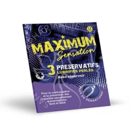 MAXIMUM PRESERVATIFS SENSATION BT3