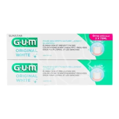 GUM DENTEFRICE ORIGINAL WHITE DUO PACK