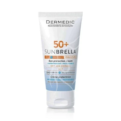 DERMEDIC SUNBRELLA ECRAN SPF50+ PEAUX NORMALES A SECHES 40ML