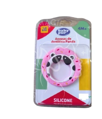 BABY PUR ANNEAU DE DENTITION PANDA BD10200
