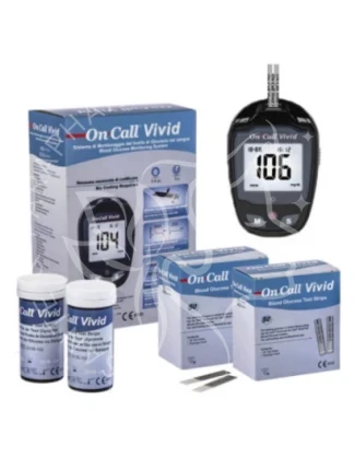 ON CALL VIVID : APPAREIL DE MESURE+100 BANDELETTES