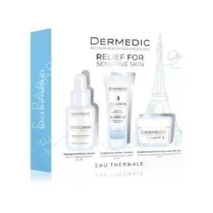 DERMEDIC COFFRET MELUMIN ANTI TACHE PEAU SENSIBLE