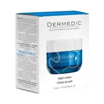 DERMEDIC HYDRAIN3 CREME DE NUIT HYDRATANTE 55ML