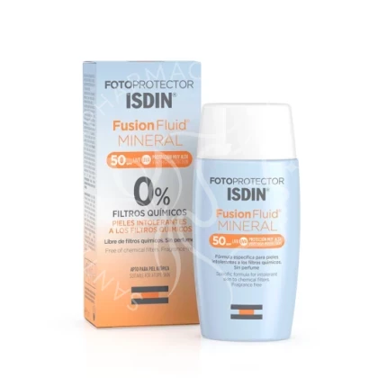 ISDIN ECRAN MINERAL FUSION FLUID SPF50+ 50ML