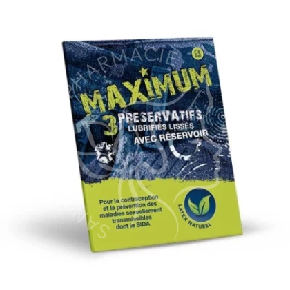 MAXIMUM PRESERVATIFS VERT BT3